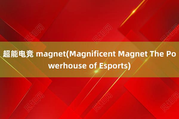 超能电竞 magnet(Magnificent Magnet The Powerhouse of Esports)